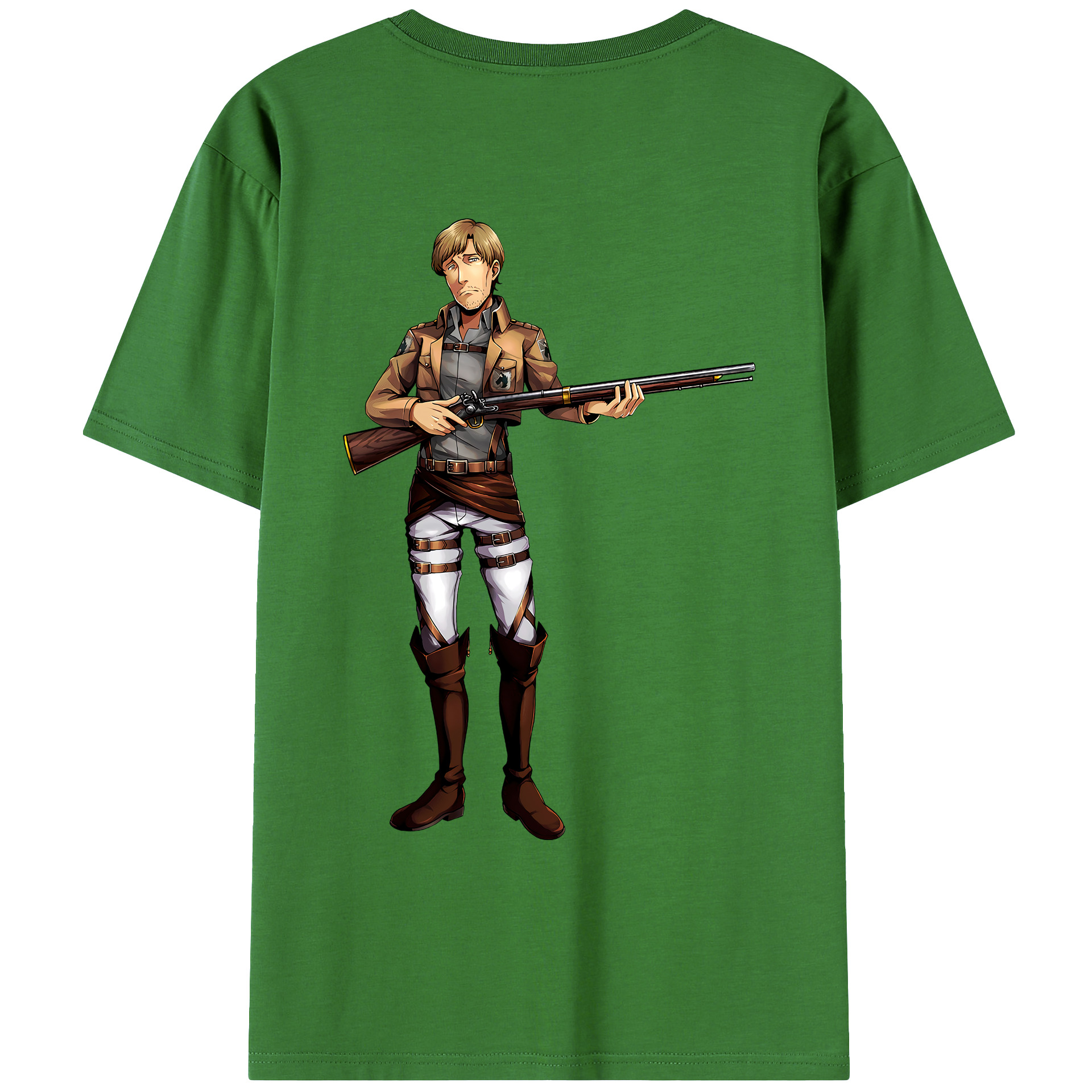 （画像用） 進撃の巨人 Attack on Titan レディース半袖Tシャツ(バックプリント)
